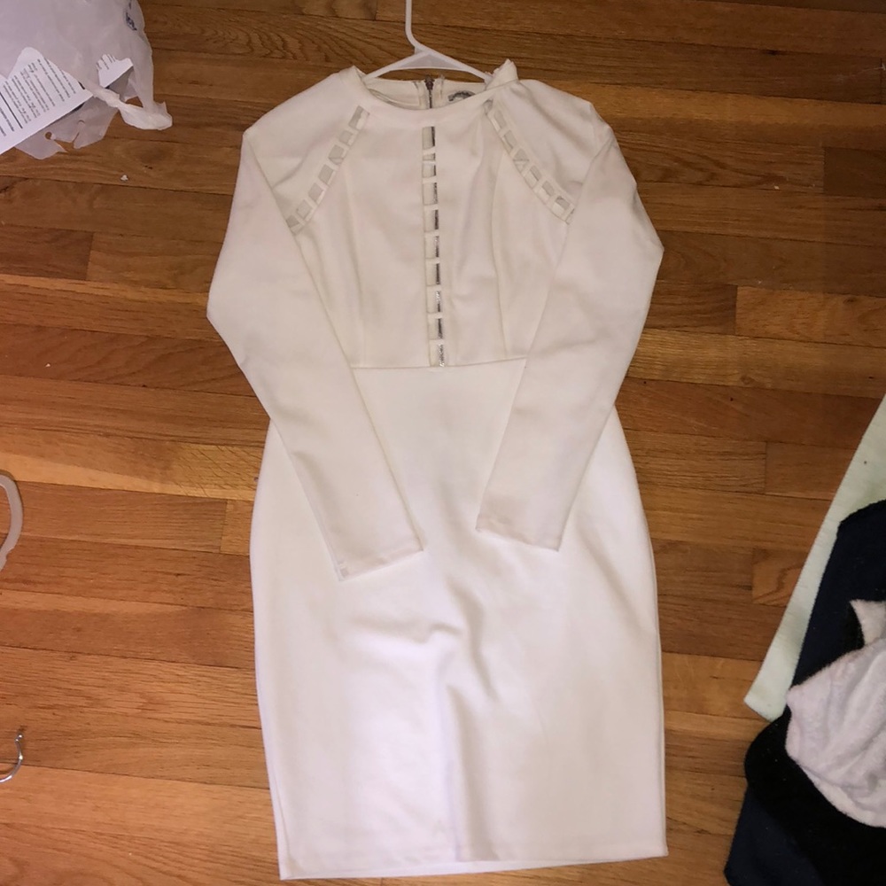 Mini White Dress
